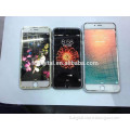 Factory wholesale Anti-scrath 0.33mm 9H Full Size Electroplated Tempered glass screen protector for iphone6/iphone6Plus